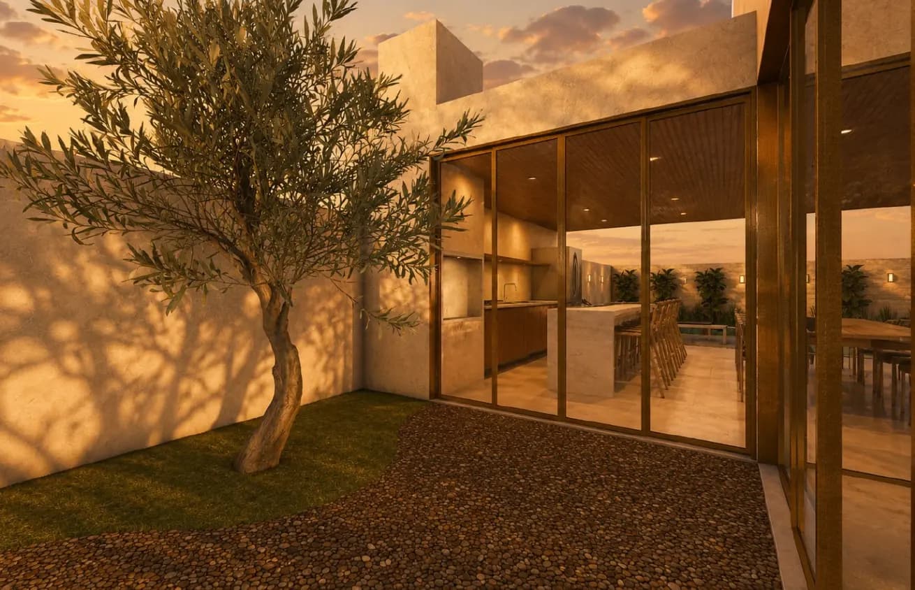 Pátio · Casa Tamboré, residencial da Lares Arquitetura e Interiores em Uberlândia, MG