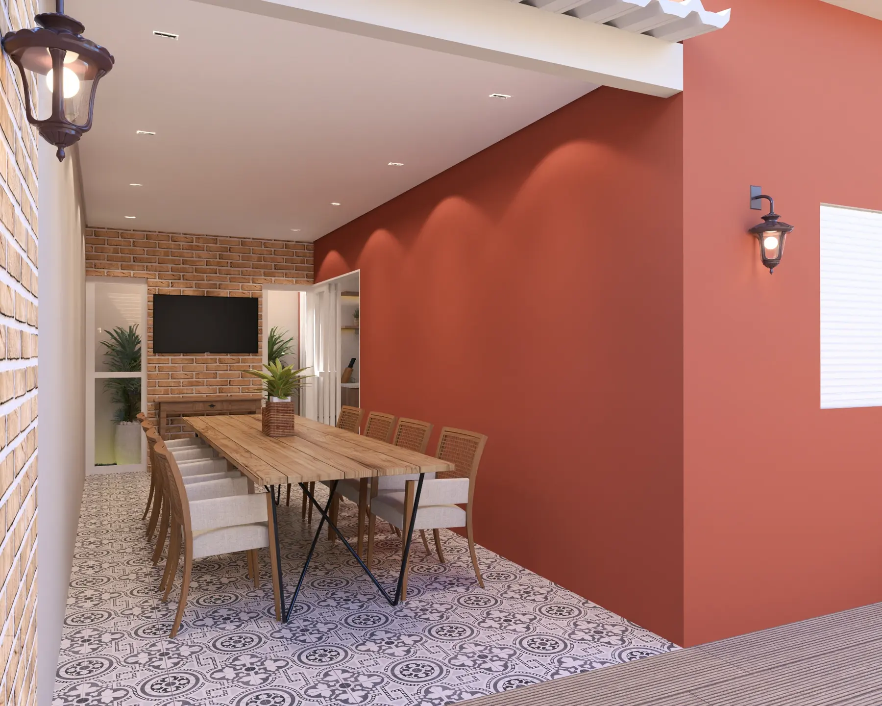 Jantar · Casa Umuarama, interiores da Lares Arquitetura e Interiores em Uberlândia, MG