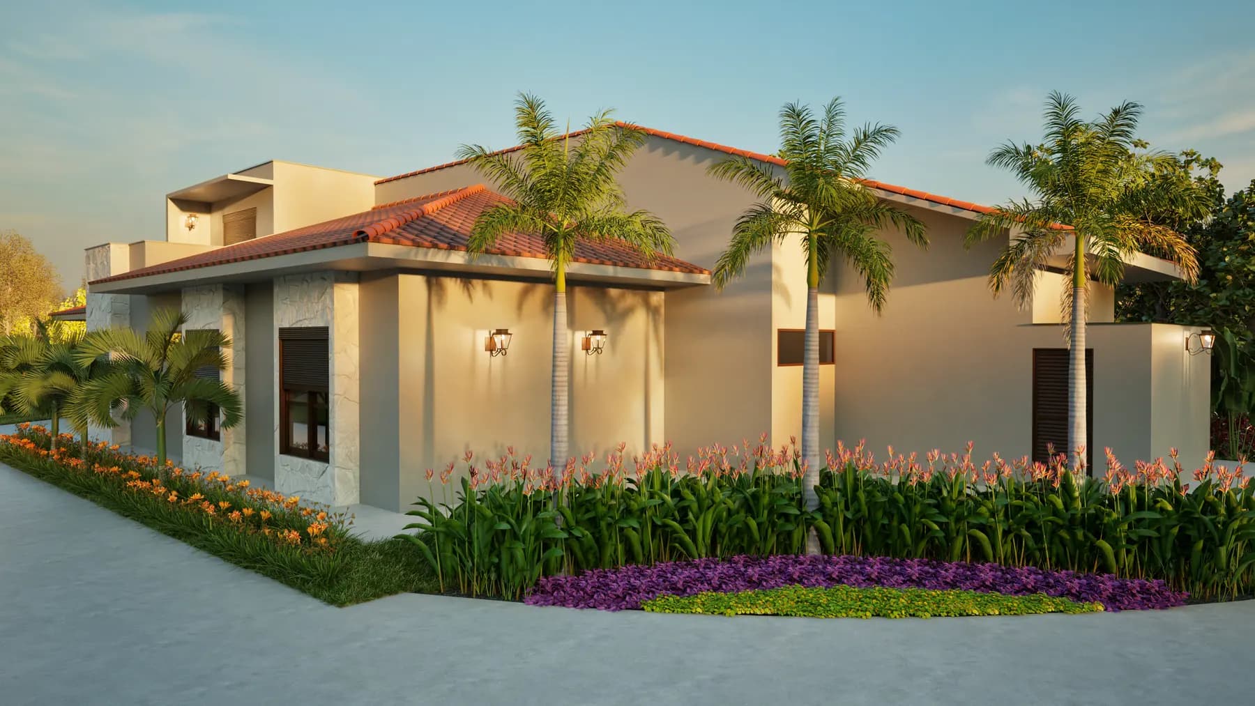 Jardim · Chácara E/M, rural da Lares Arquitetura e Interiores em Uberlândia, MG