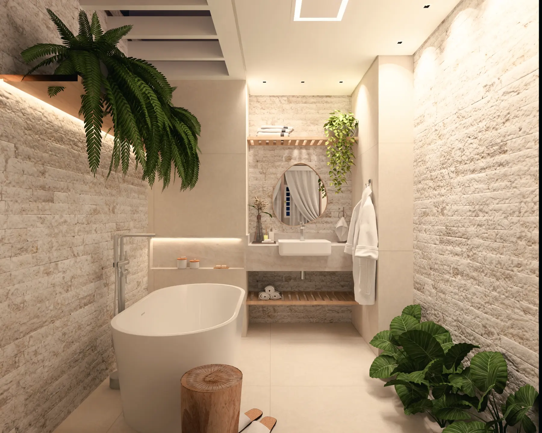 Spa de noivas · Salão de Beleza · Cidade Jardim, comercial da Lares Arquitetura e Interiores em Uberlândia, MG