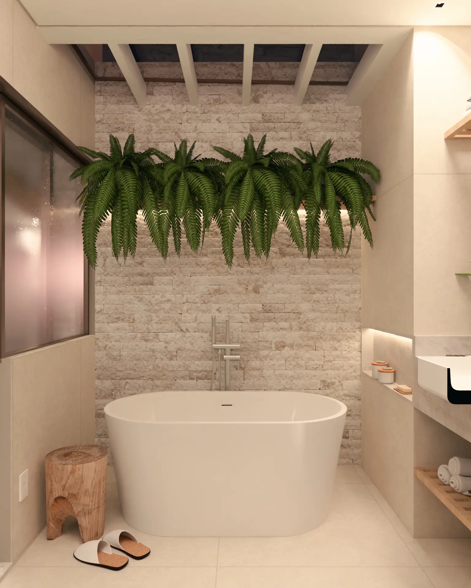 Spa de noivas · Salão de Beleza · Cidade Jardim, comercial da Lares Arquitetura e Interiores em Uberlândia, MG