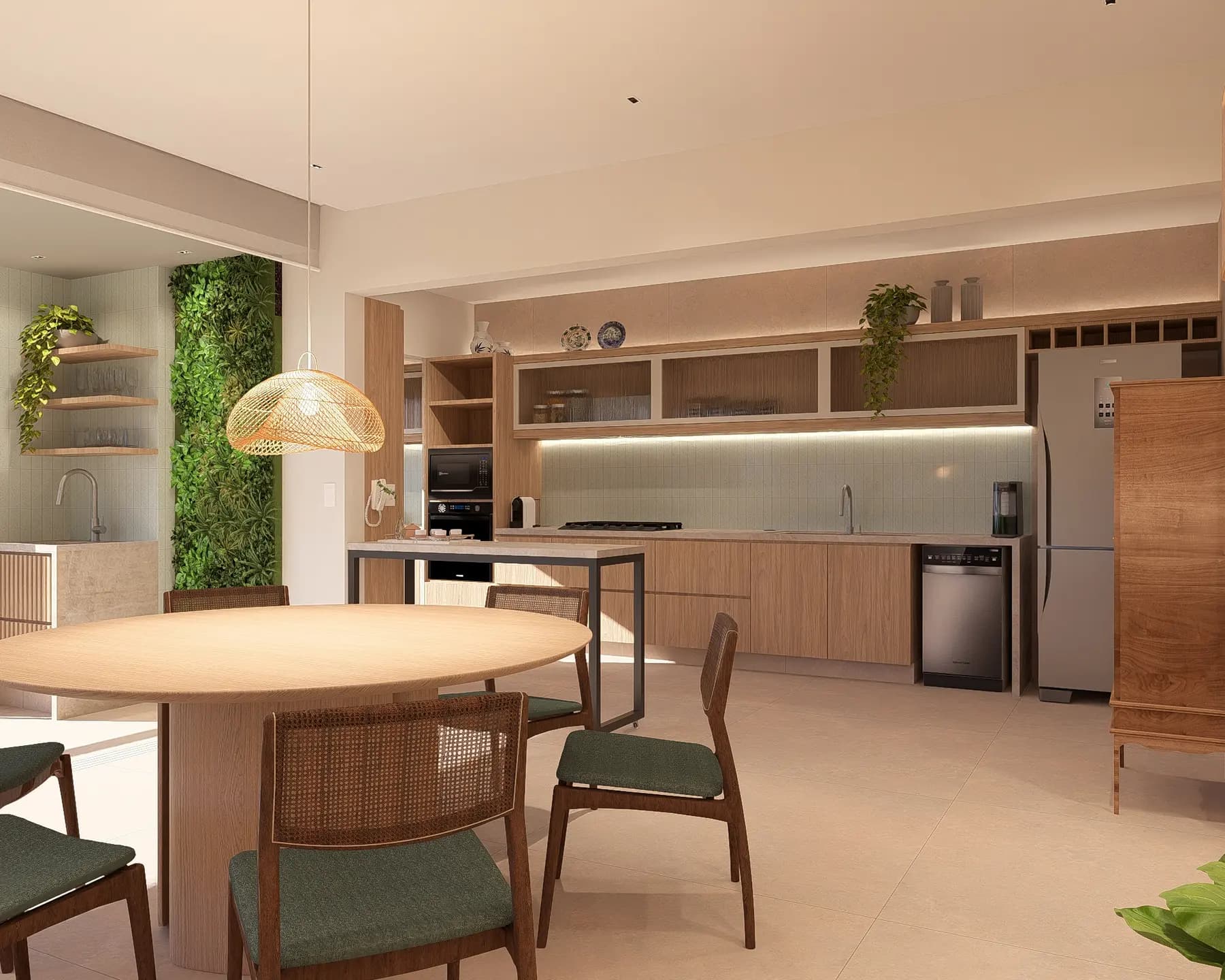 Apartamento Quinta da Praia · Sala, projeto da Lares Arquitetura e Interiores em Uberlândia, MG
